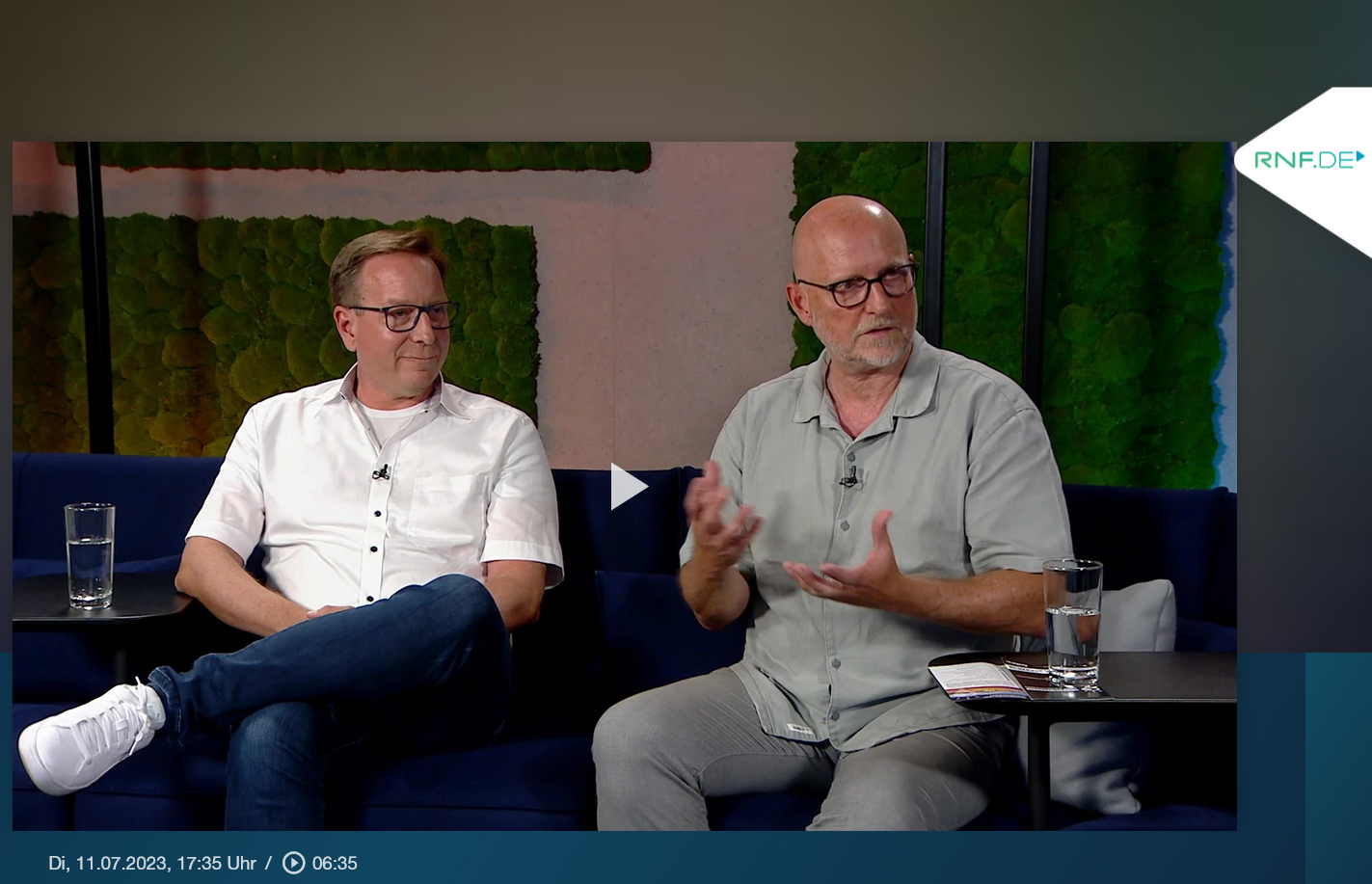 Interview zur "Langen Nacht der Innovation" im Rhein-Neckar-Fernsehen